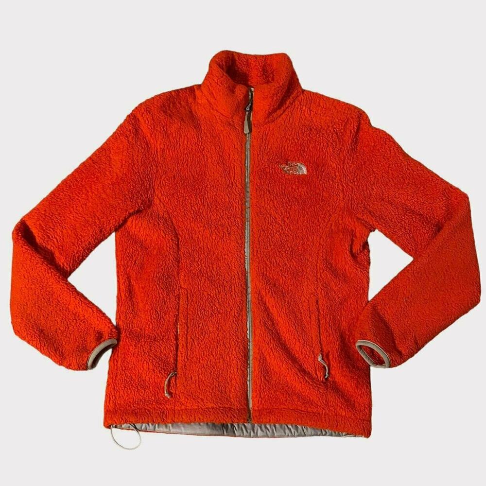 The North Face (S) Orange Full Zip Fleece